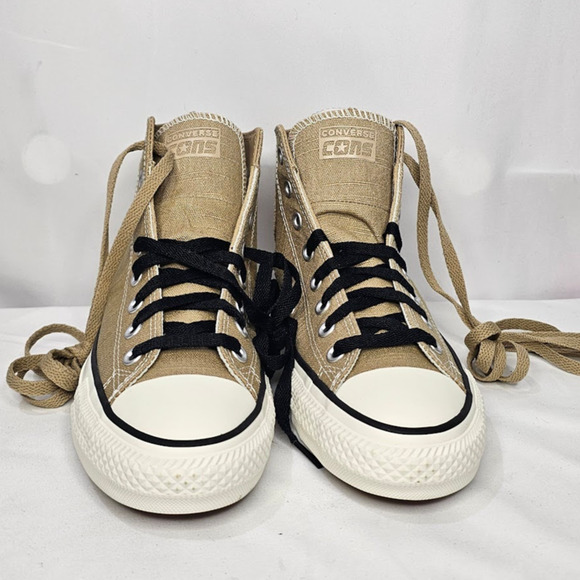 Converse CTAS Pro Hi Tops Brand New Unisex Women's 8.5 Khaki A04607C NWT - Picture 3 of 8